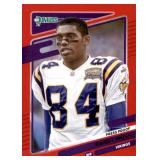 2021 Donruss Red Press Proof Version Randy Moss