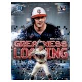 2025 Bowman Chrome Greatness Loading Brooks Lee Rookie Card