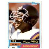 1981 Topps Ahmad Rashad [Base] Base Set #140
