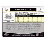 2006 Topps Chrome - Chester Taylor #2 Refractor