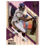 2021 Donruss Elite Randy Moss Card