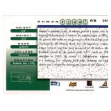 1997 Pinnacle Ahman Green Rookie Card