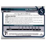 2022 Bowman Chrome Cal Raleigh Rookie card