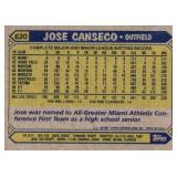 1987 Topps - Jose Canseco #620 All Star Rookie Card