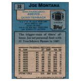 1988 Topps - Joe Montana #38