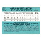 1984 Donruss - Tony Gwynn #324 2nd Year Card