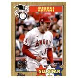 2022 Topps Series 2 - 1987 Topps All-Star Baseball Shohei Ohtani #87AS-2