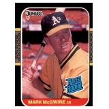 1987 Donruss Mark McGwire Rookie Card