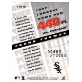 1998 Pinnacle Performers - Power Trip Frank Thomas