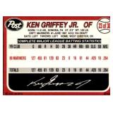 Post Cereal Card Ken Griffey Jr.