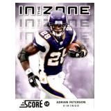 2012 Score - In the Zone Adrian Peterson #7