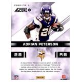 2012 Score - In the Zone Adrian Peterson #7