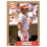 1987 Topps Barry Larkin #648 Rookie Card