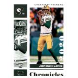 2022 Panini Chronicles Jordan Love Rookie Card