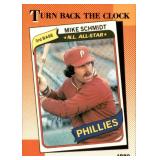 1990 Topps - Turn Back The Clock Mike Schmidt #662