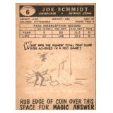 1959 Topps - Joe Schmidt #6