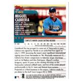 2000 Topps Traded - Miguel Cabrera #T40 (RC) Rookie Card