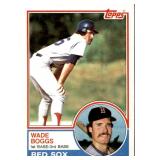 1983 Topps - Wade Boggs #498 (RC) Rookie Card