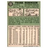 1967 Topps Frank Robinson Card MLB Hall of Famer