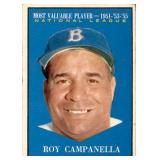 1961 Topps - Roy Campanella #480 MVP Card Vintage Baseball