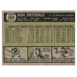 1961 Topps - Don Drysdale #260
