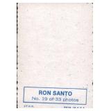 1969 Topps - Deckle Edge Ron Santo #19