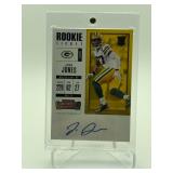 2017 Panini Contenders Josh Jones Rookie Card Autograph Green Bay Packers