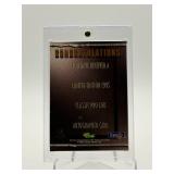 1995 Classic Pro Line Brian Williams Rookie Card On-Card Autograph Serial #