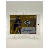 2017 Panini Unparalleled Kevin King Rookie Card Autograph Serial #