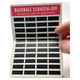 Juan Marichal Vintage Scratch Off Game Card UNSCRATCHED