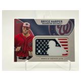 2017 Topps Series 2 Bryce Harper Commemorative Batter Logo Card