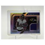 2021 Panini Prizm Premier Rashod Bateman Game Used Jersey Card Rookie