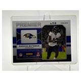 2021 Panini Prizm Premier Rashod Bateman Game Used Jersey Card Rookie