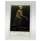 1996 Danbury Mint Cy Young 22kt. Gold Card Sealed in Original Plastic Case