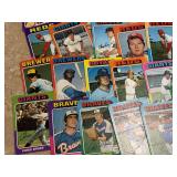 1975 Topps Vintage Baseball Card Lot, Lower Grade Cards