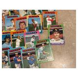 1975 Topps Vintage Baseball Card Lot, Lower Grade Cards