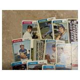 1974 Topps Vintage baseball Card lot, Lower Grade Cards