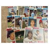 1974 Topps Vintage baseball Card lot, Lower Grade Cards