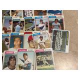 1974 Topps Vintage baseball Card lot, Lower Grade Cards