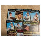 1971 Topps Vintage Baseball Cards Lot, Lower Grade Cards