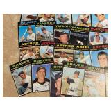 1971 Topps Vintage Baseball Cards Lot, Lower Grade Cards