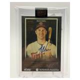 2020 Topps Allen and Ginter Joe Mauer Autographed Card 1/1 Truly One of a Kind, Only One Ever Made, Topps Archives and ebay Authenticity Certified, VERY RARE Collectible