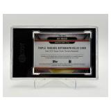 2024 Topps Triple Threads Joe Mauer Autographed Relic Card, Serial #