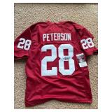 Adrian Peterson Autographed Jersey, Oklahoma Sooner College Jersey, Minnesota Vikings Legend, Autograph Authenticated by JSA Authentications, Comes With Certificate
