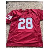 Adrian Peterson Autographed Jersey, Oklahoma Sooner College Jersey, Minnesota Vikings Legend, Autograph Authenticated by JSA Authentications, Comes With Certificate