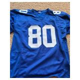 Jeremy Shockey Autographed New York Giants Football Jersey, Autograph Authenticated and Certified by JSA Authentication