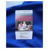 Jeremy Shockey Autographed New York Giants Football Jersey, Autograph Authenticated and Certified by JSA Authentication