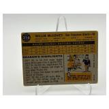 1960 Topps Willie McCovey Rookie Card #316, San Francisco Giants Legend and MLB Hall of Famer