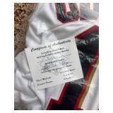 Jake Odorizzi Autographed Minnesota Twins Jersey, Authenticated, Great Gold Colored Autograph on Jersey Number