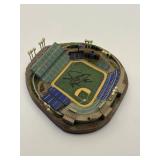 Joe Nathan Autographed Target Field Mini Replica Figurine, Great Collectible for Minnesota Twins and Joe Nathan Collectors, Legendary Minnesota Twins Closer